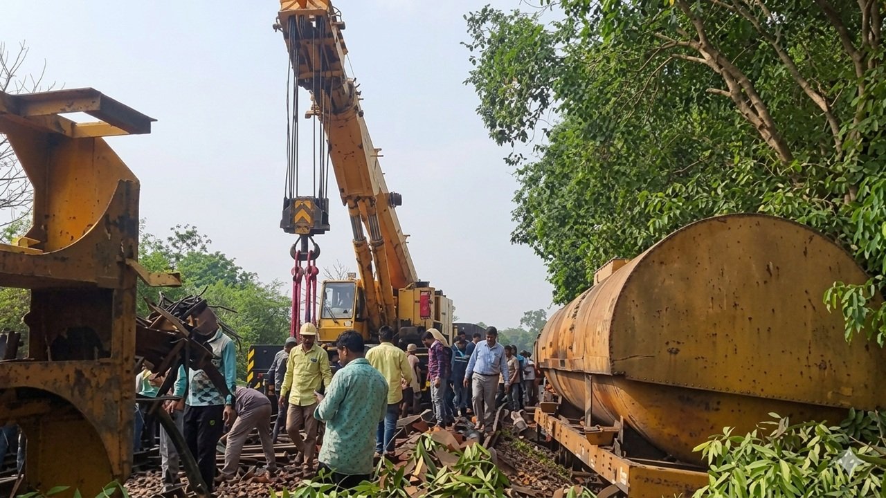 হবিগঞ্জে ট্রেন দুর্ঘটনা, বন্ধ সিলেট রেলযোগাযোগ